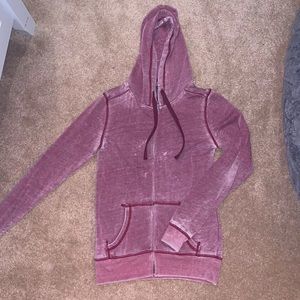 Zip up hoodie